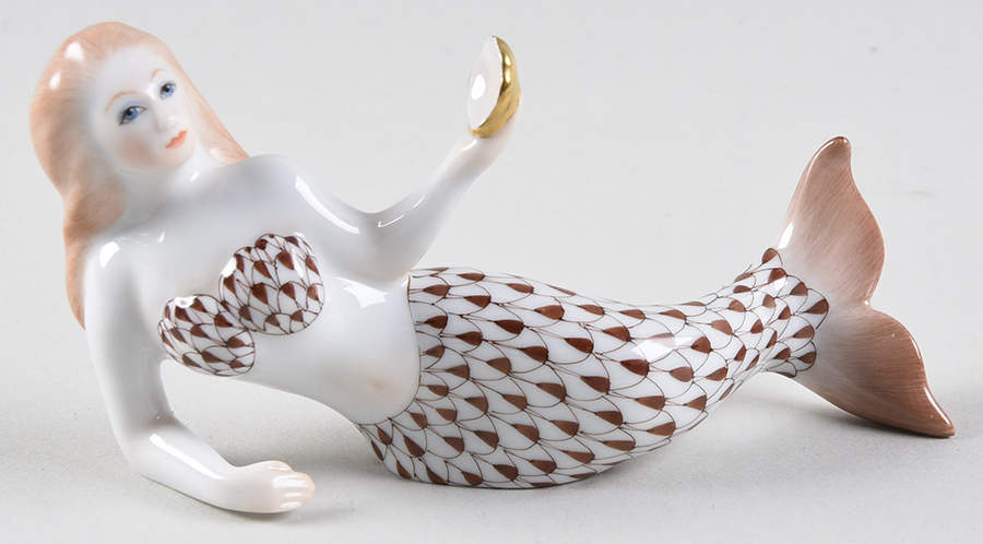 Myths and Legends Mermaid-Chocolate - No Box by Herend-1