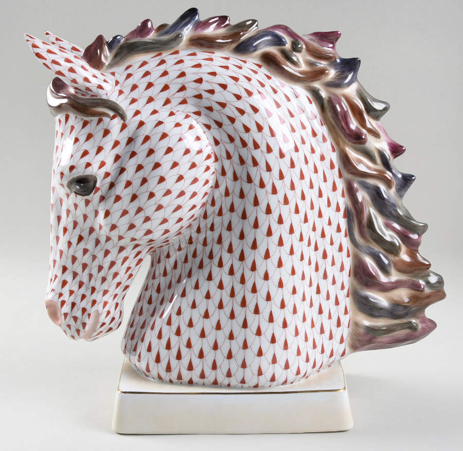 Reserve Collection Horse Bust - Boxed by Herend-1