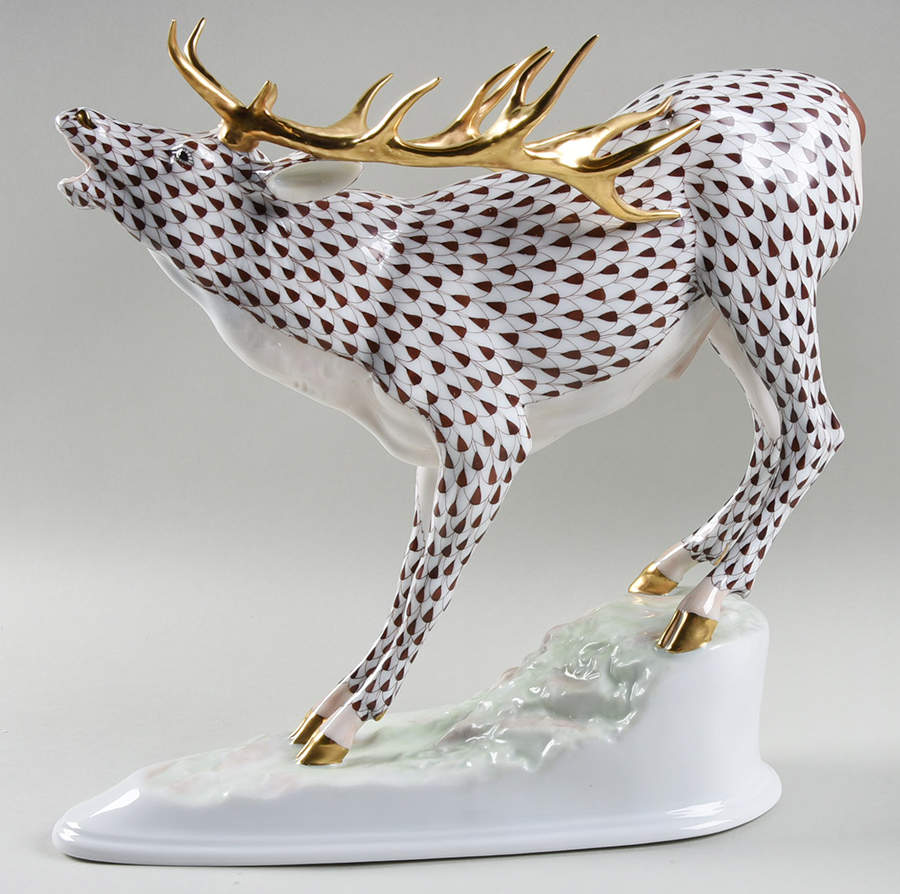 Reserve Collection Elk - No Box by Herend-1