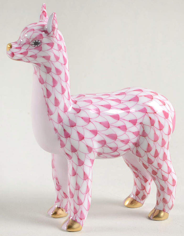 Horses (Equine) Alpaca-Raspberry - No Box by Herend-1
