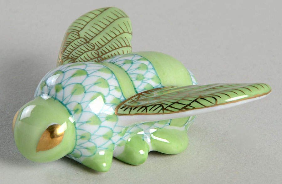 Bugs & Friends Bumble Bee-Key Lime - No Box by Herend-1