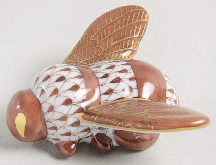 Bugs & Friends Bumble Bee-Chocolate - No Box by Herend-1