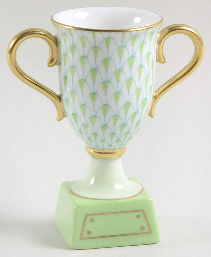 Manmade Objects Trophy-Key Lime - No Box by Herend-1