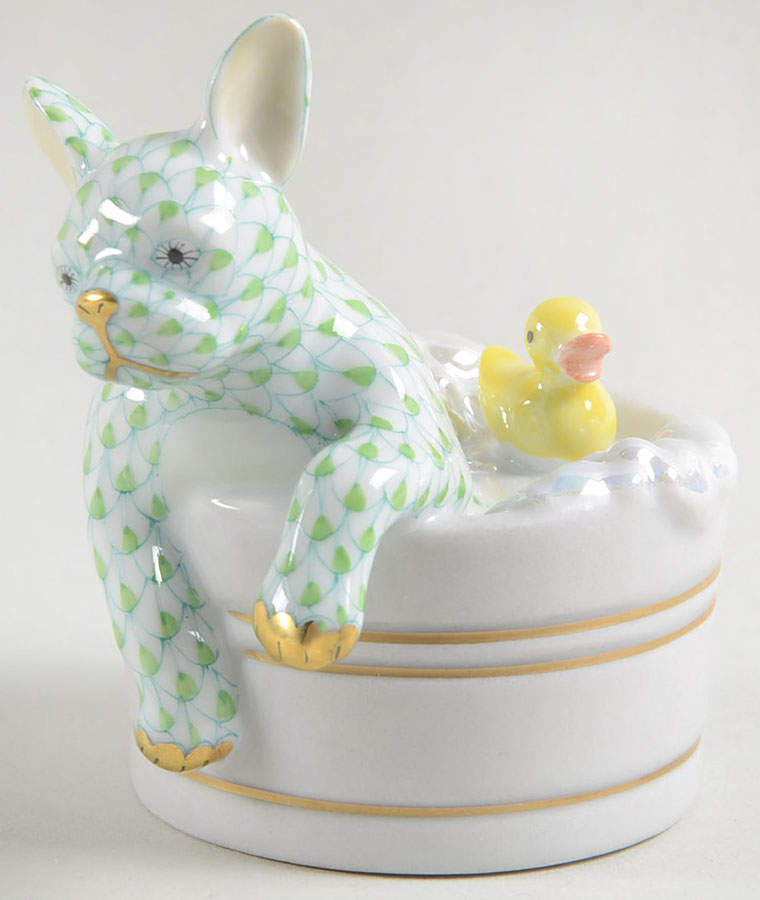 Dogs Squeaky Clean-Key Lime - No Box by Herend-1