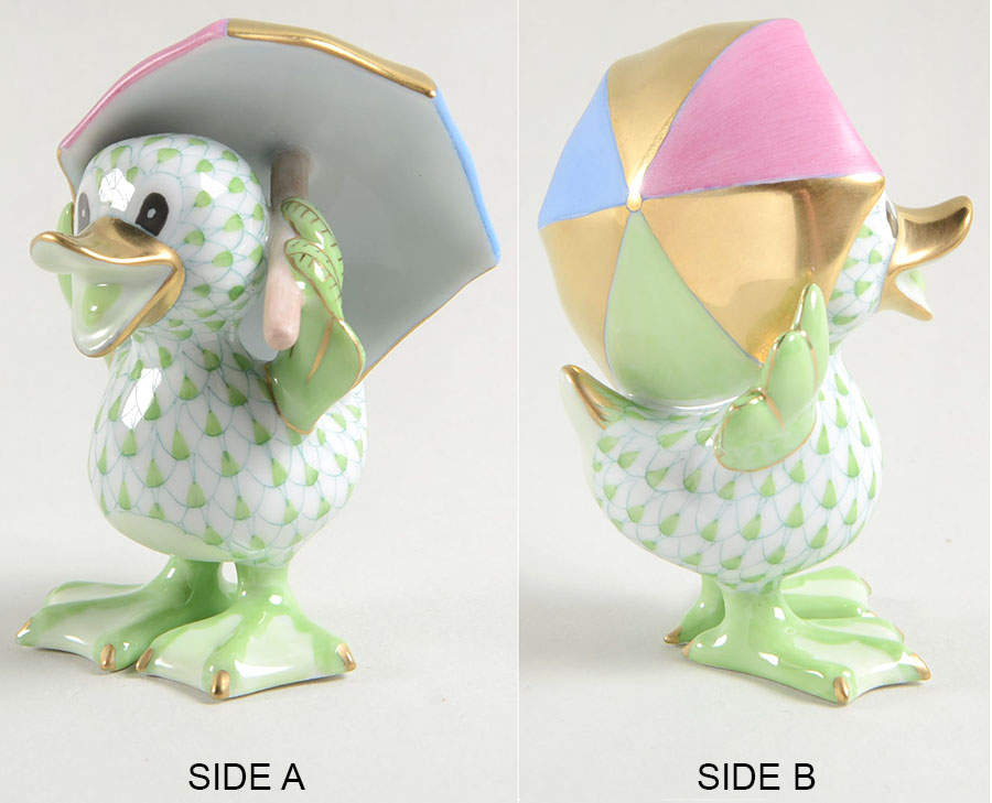Ducks Just Ducky-Key Lime - No Box by Herend-1
