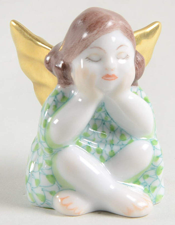 Religious Heavenly Bliss-Key Lime - No Box by Herend-1