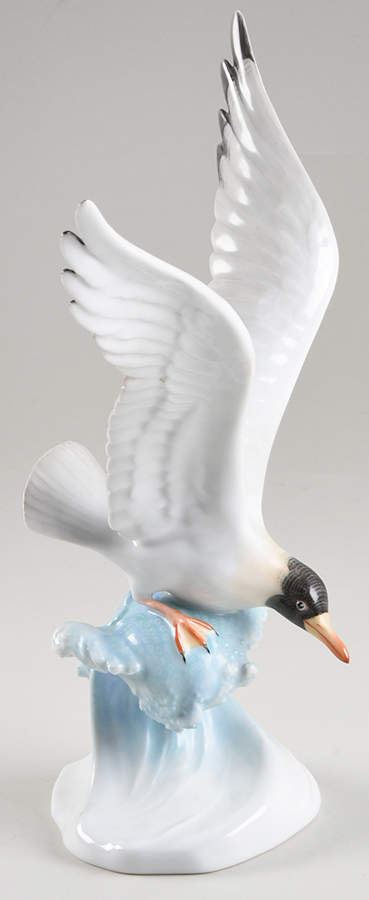 Birds Sea Gull-Natural - No Box by Herend-1