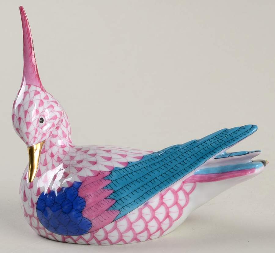 Birds Bird-Raspberry - No Box by Herend-1