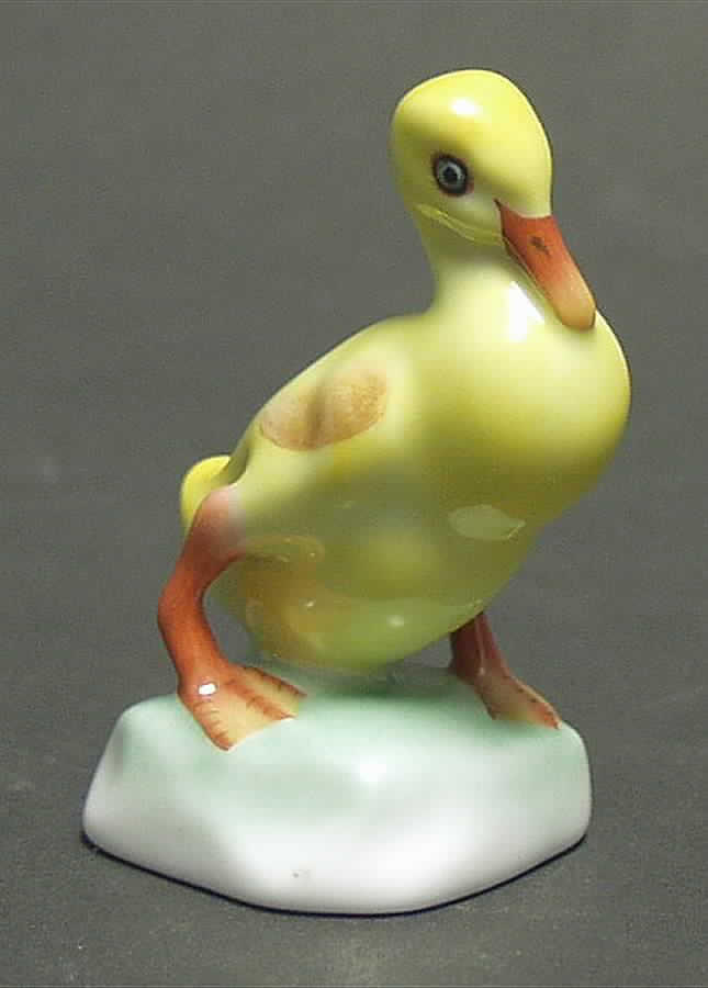 Ducks Duck-Natural/Yellow - No Box by Herend-1