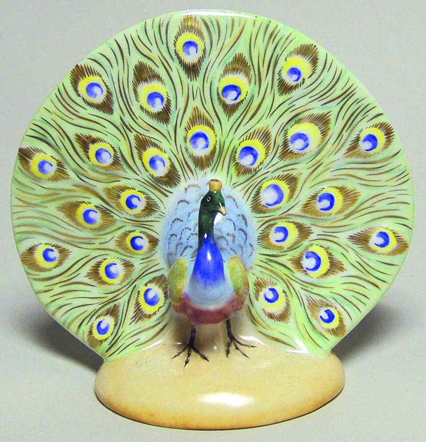 Birds Peacock-Natural - No Box by Herend-1