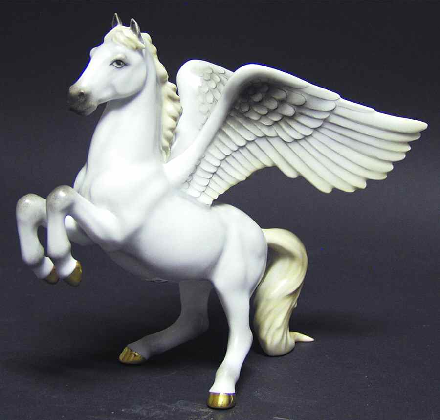 Myths and Legends Pegasus-Natural - No Box by Herend-1