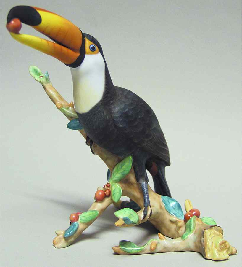 Birds Toucan-Natural - Boxed by Herend-1