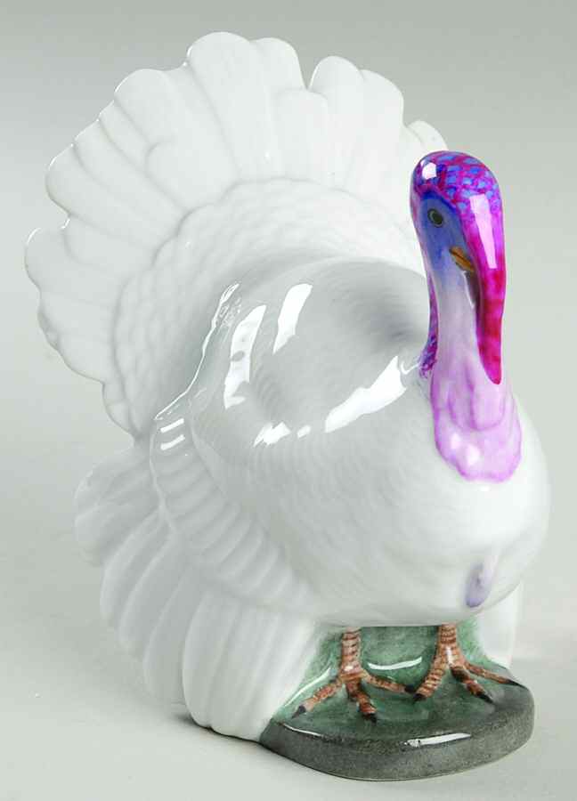 Game Birds Turkey-Natural - No Box by Herend-1