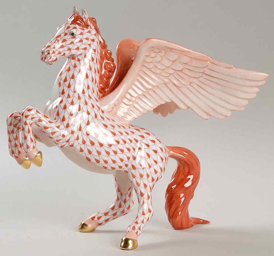 Myths and Legends Pegasus-Rust - No Box by Herend-1
