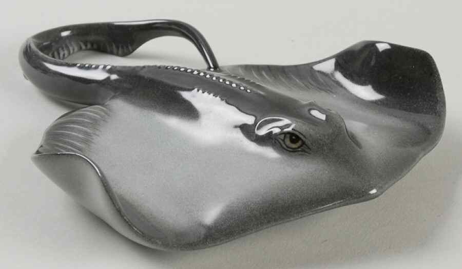 Sea Marine Animals Stingray-Natural - No Box by Herend-1