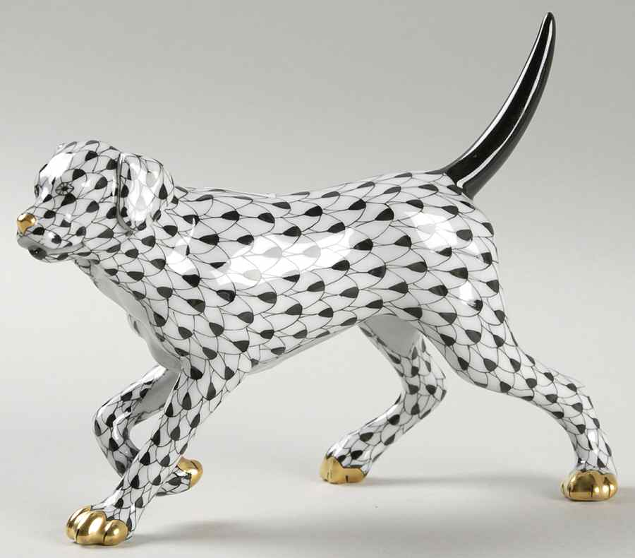 Dogs Labrador Retriever-Black - No Box by Herend-1