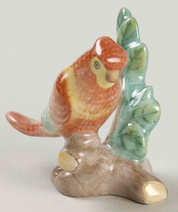 Birds Parrot-Natural - No Box by Herend-1