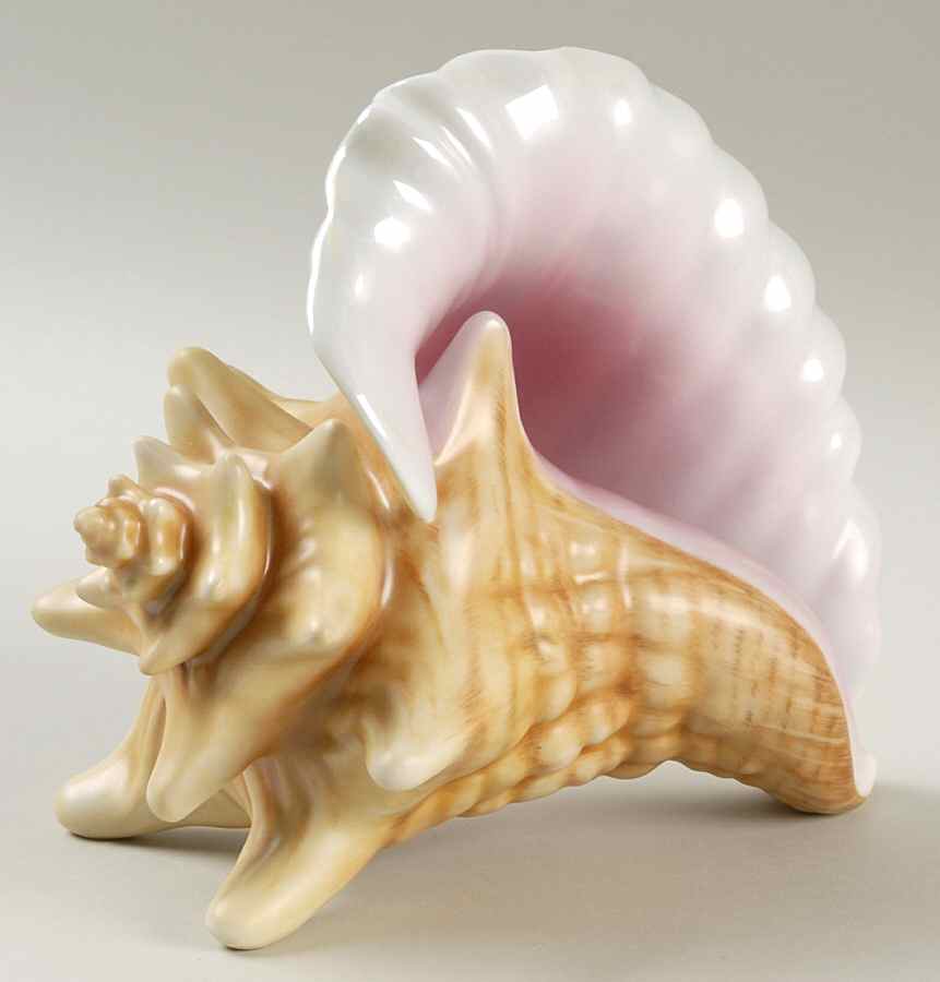 Shells Conch Shell-Natural - No Box by Herend-1