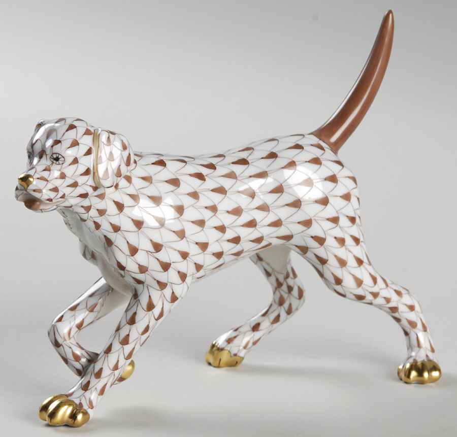 Dogs Labrador Retriever-Chocolate - No Box by Herend-1