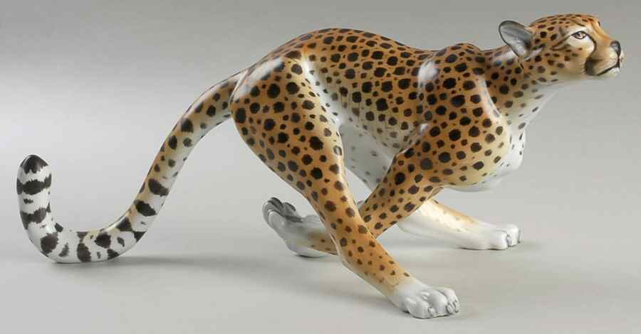 Wild Cats Cheetah-Natural - No Box by Herend-1