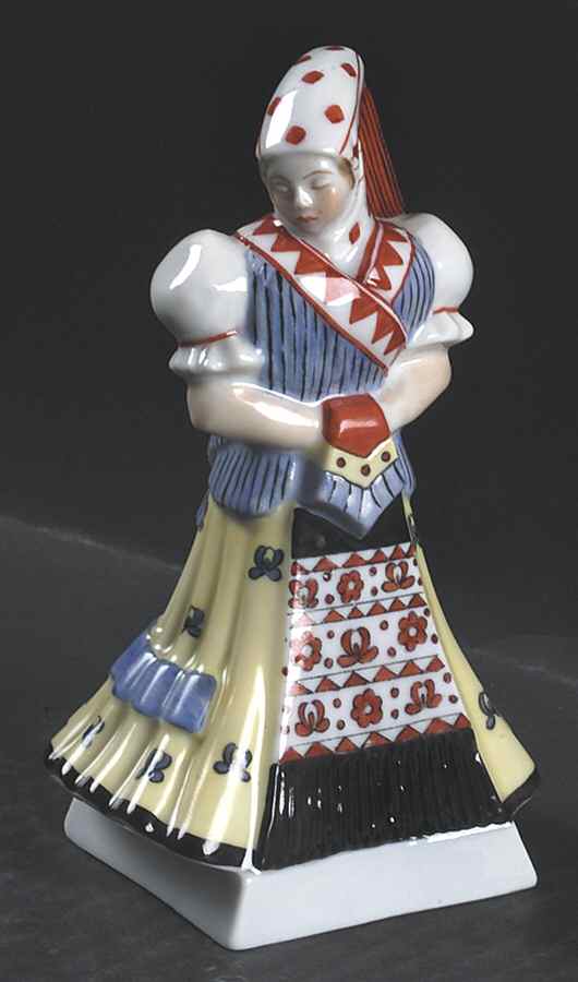 Wedding Party Peasant Woman - No Box by Herend-1