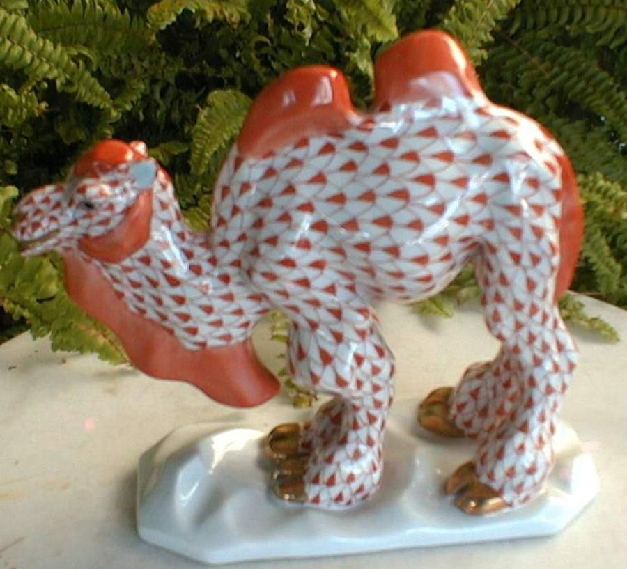 Horses (Equine) Camel-Rust - No Box by Herend-1