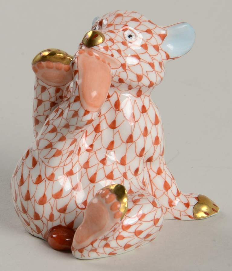 Bears Bear Cub-Rust - No Box by Herend-1