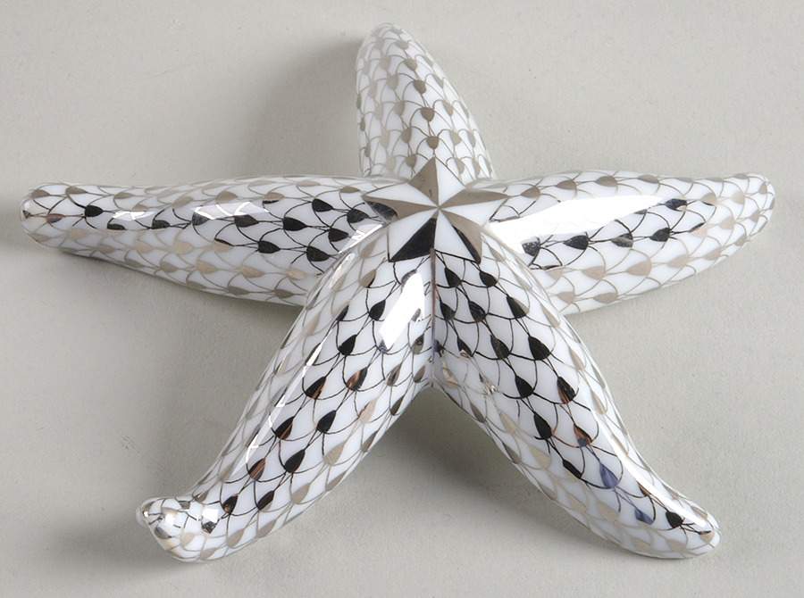 Shells Starfish-Platinum - No Box by Herend-1