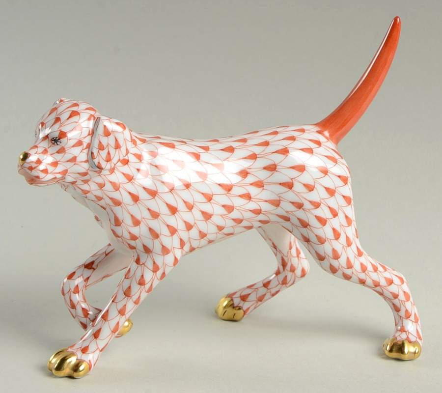 Dogs Labrador Retriever-Rust - No Box by Herend-1