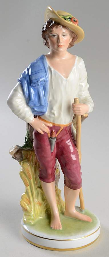 Traditional Hungarian People Country Shepherd - No Box by Herend-1