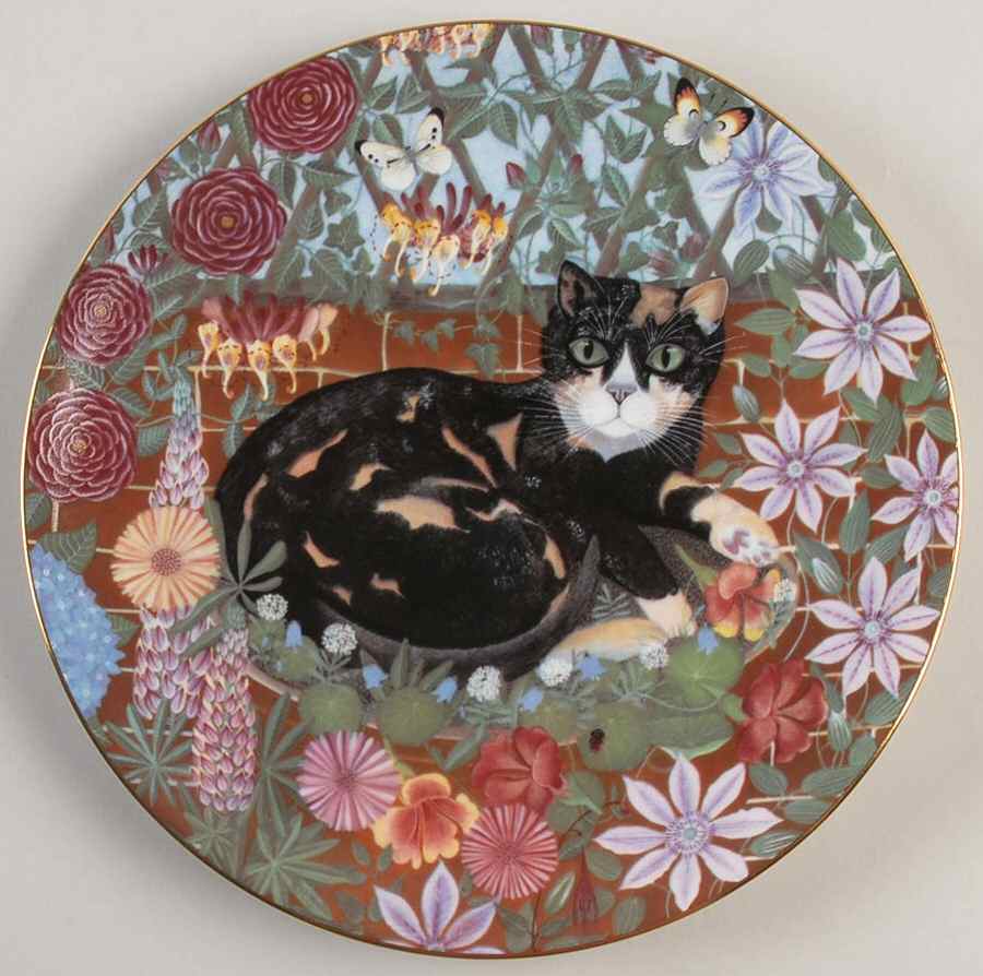 English Country Cats Lucy - No Box by House of Global Art-1