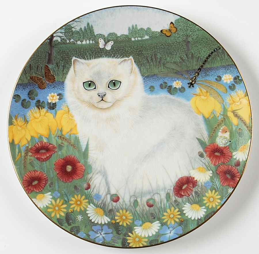 English Country Cats Lily - No Box by House of Global Art-1