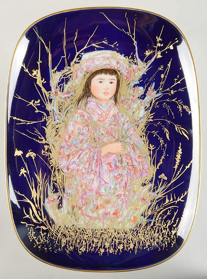 Arte Ovale Takara-Cobalt Blue - Boxed by Hibel-1