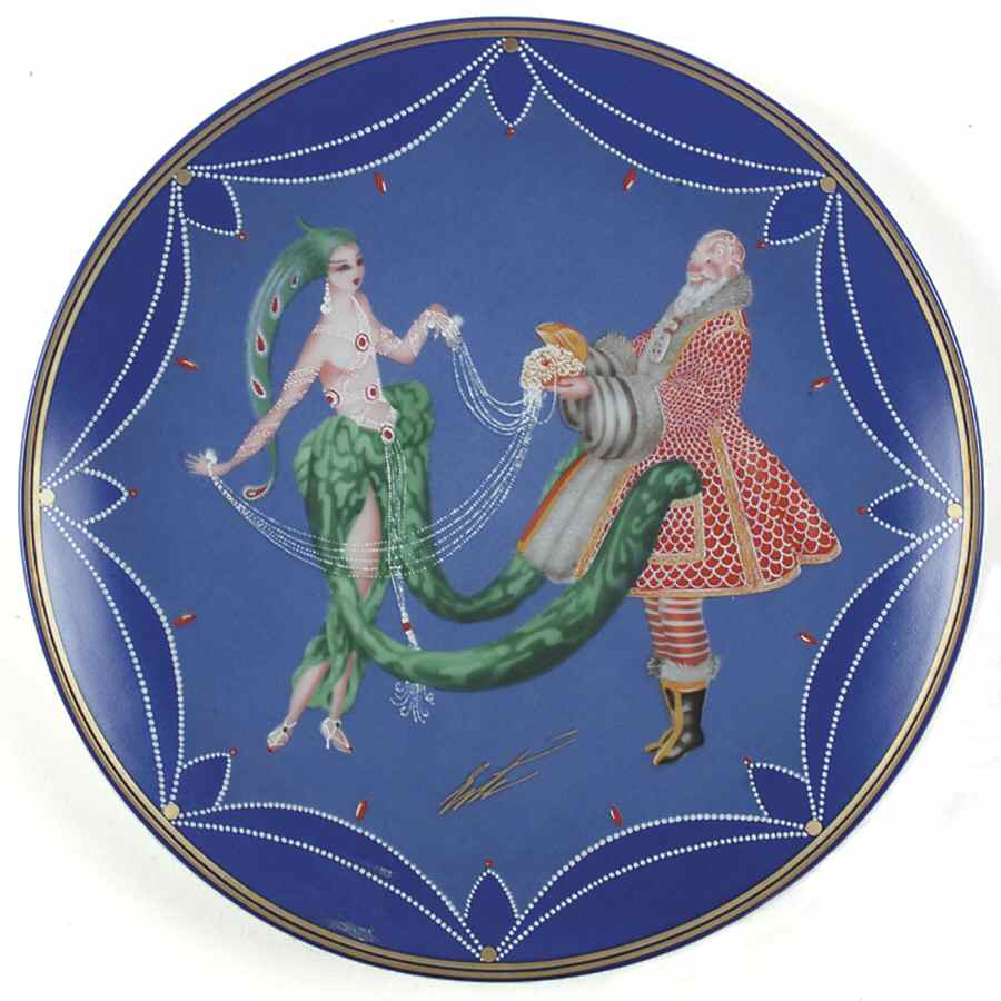 Erte Christmas Father Christmas - No Box by Hibel-1