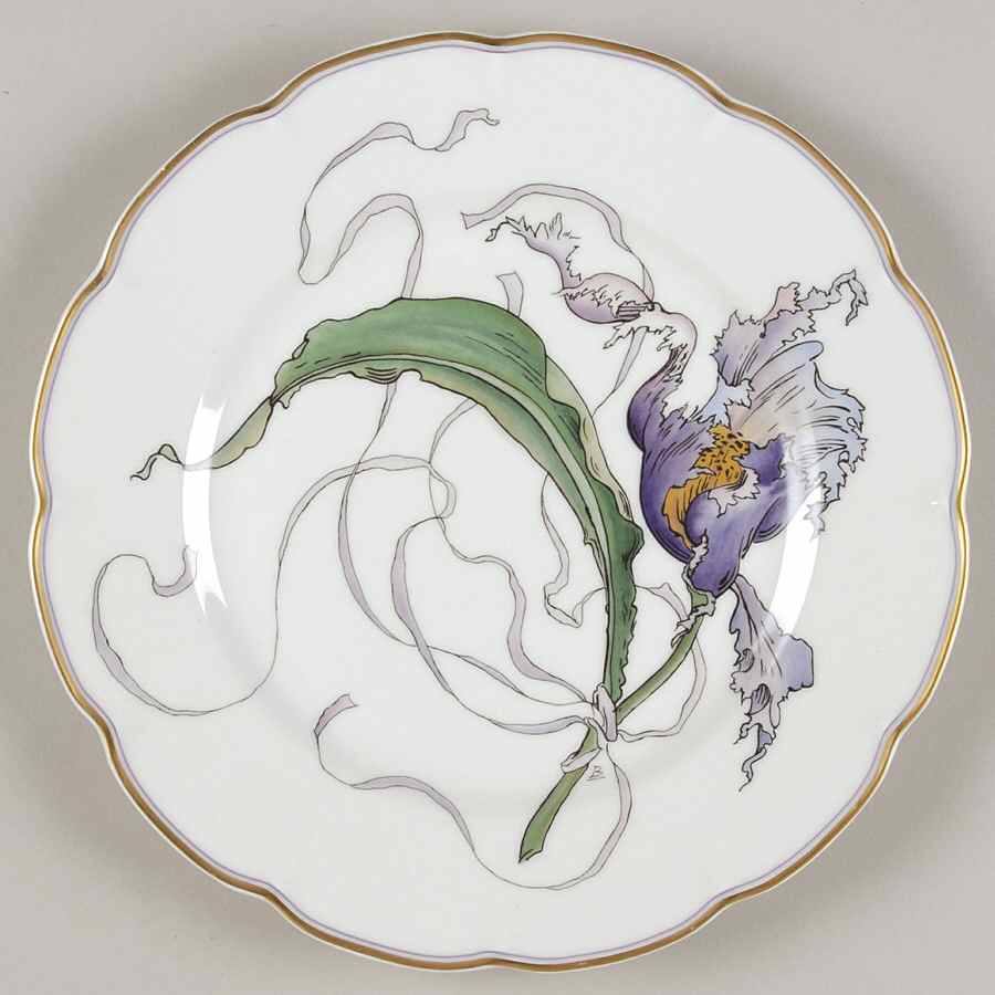Fleur et Reubens Orchidee-Orchid - With Box by Haviland-1