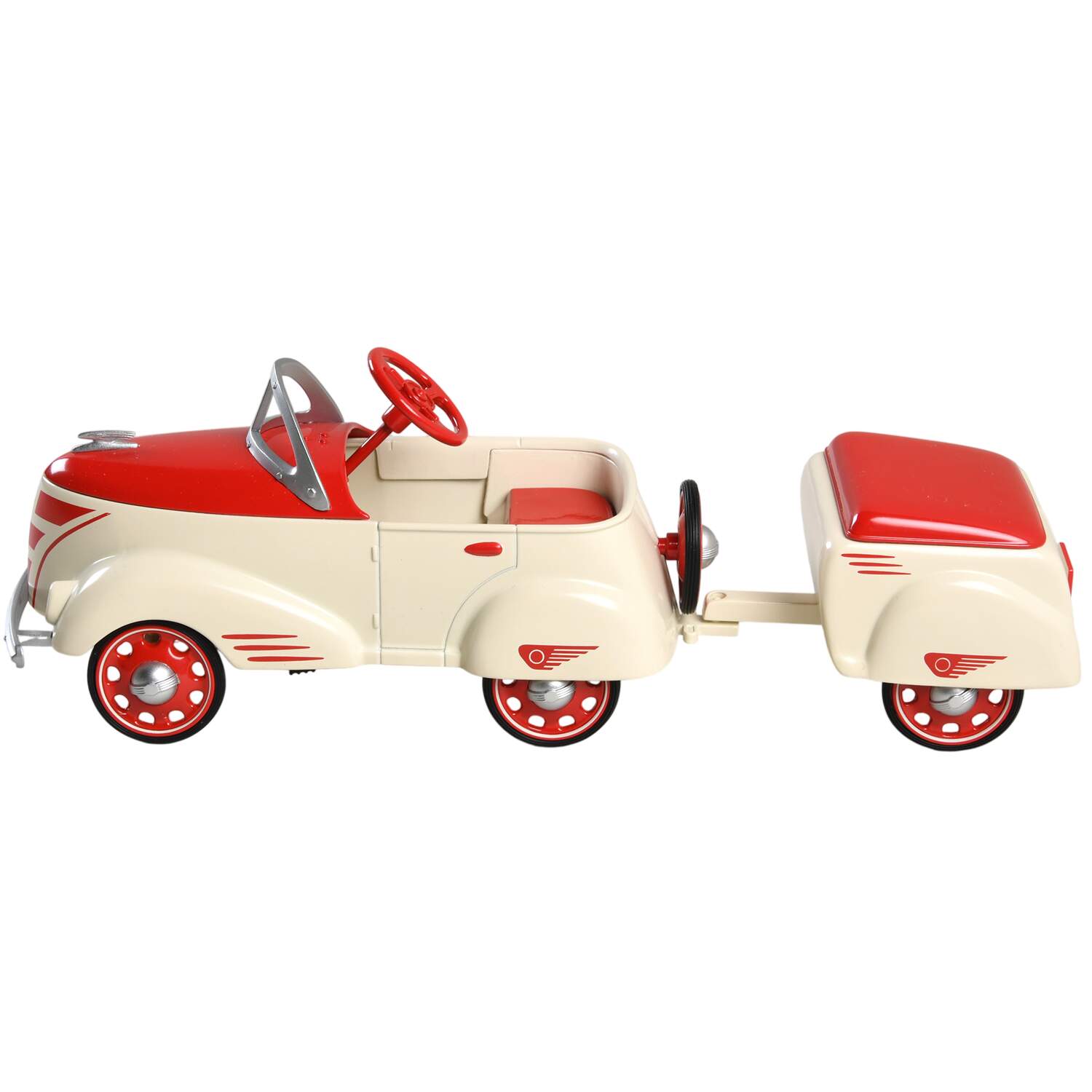 Kiddie Car Classics 1940 Custom Roadster W/ Trailer - Boxed by Hallmark Gold Crown-1