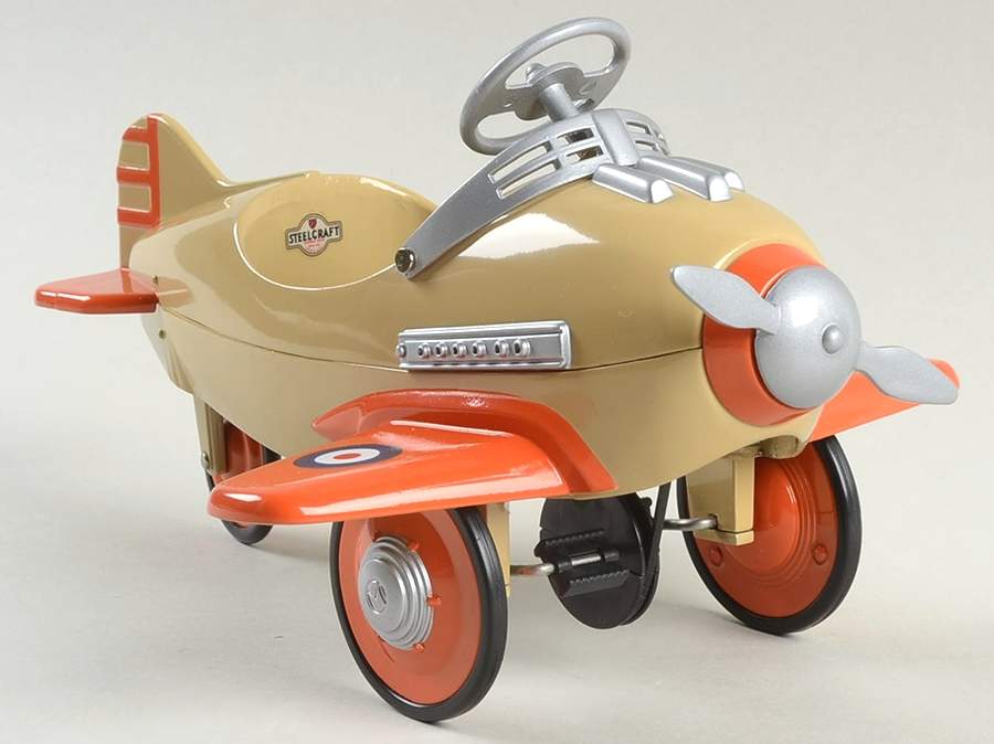 Kiddie Car Classics 1941 Steelcraft Spitfire Airplan - No Box by Hallmark Gold Crown-1