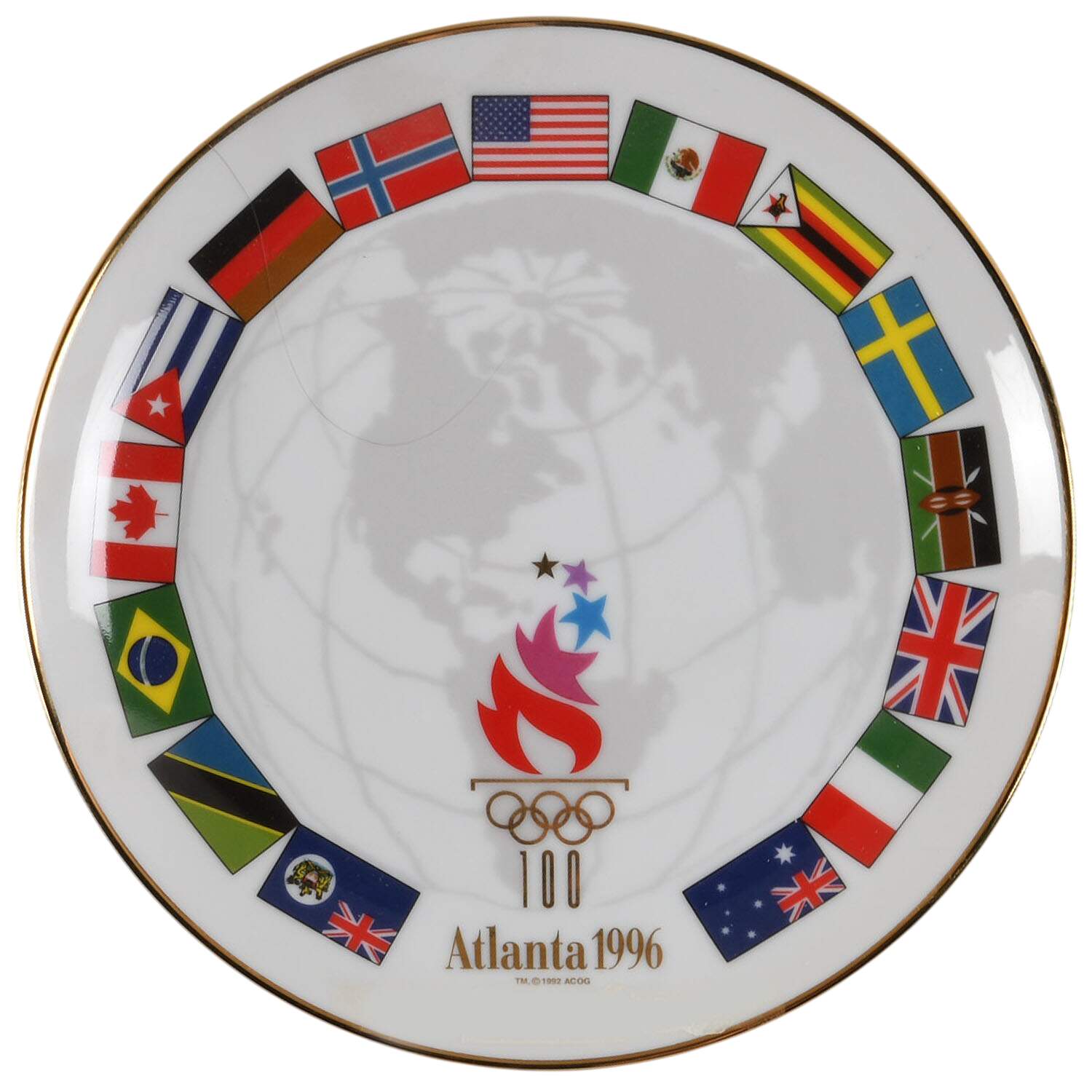 Hallmark Plates Parade Of Nations - Boxed by Hallmark Gold Crown-1