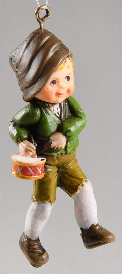 1975 Hallmark Christmas Ornaments Drummer Boy - Boxed by Hallmark Gold Crown-1