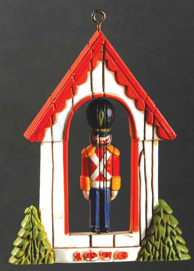 1976 Hallmark Christmas Ornaments Twirl About Soldier - Boxed by Hallmark Gold Crown-1