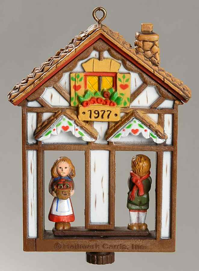 1977 Hallmark Christmas Ornaments Twirl About-Weather House - No Box by Hallmark Gold Crown-1
