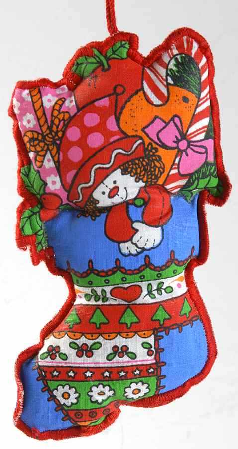 1979 Hallmark Christmas Ornaments Stuffed Full Stocking - No Box by Hallmark Gold Crown-1