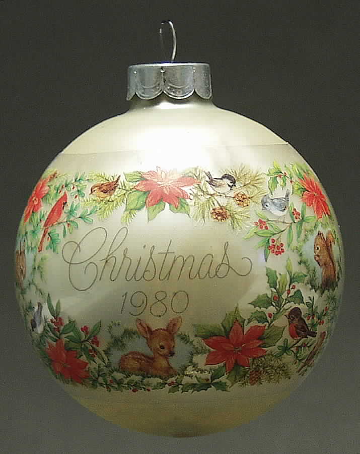 1980 Hallmark Christmas Ornaments Grandmother - Boxed by Hallmark Gold Crown-1