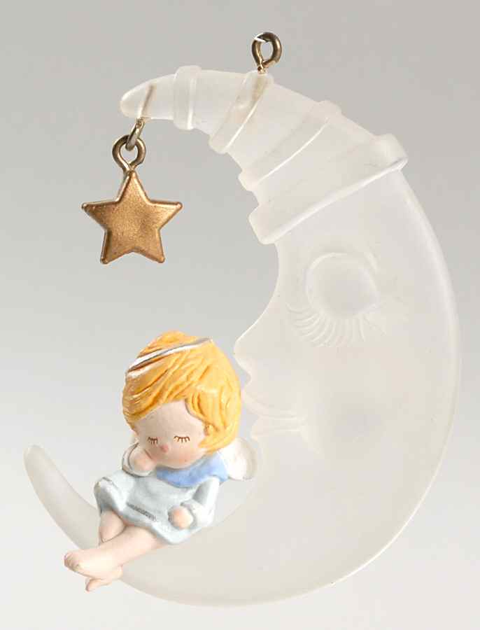 1980 Hallmark Christmas Ornaments A Heavenly Nap - No Box by Hallmark Gold Crown-1