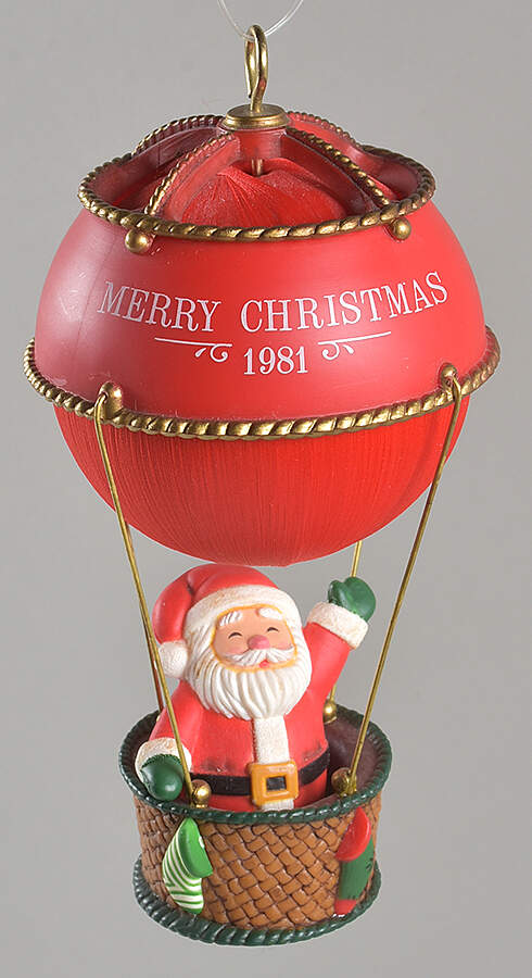 1981 Hallmark Christmas Ornaments Sailing Santa - Boxed by Hallmark Gold Crown-1