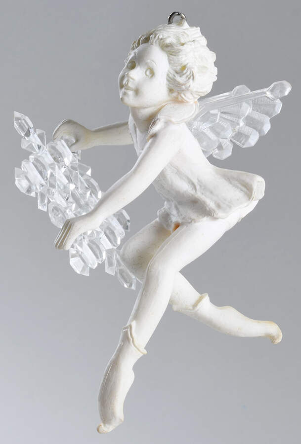 1981 Hallmark Christmas Ornaments The Ice Fairy - With Box by Hallmark Gold Crown-1