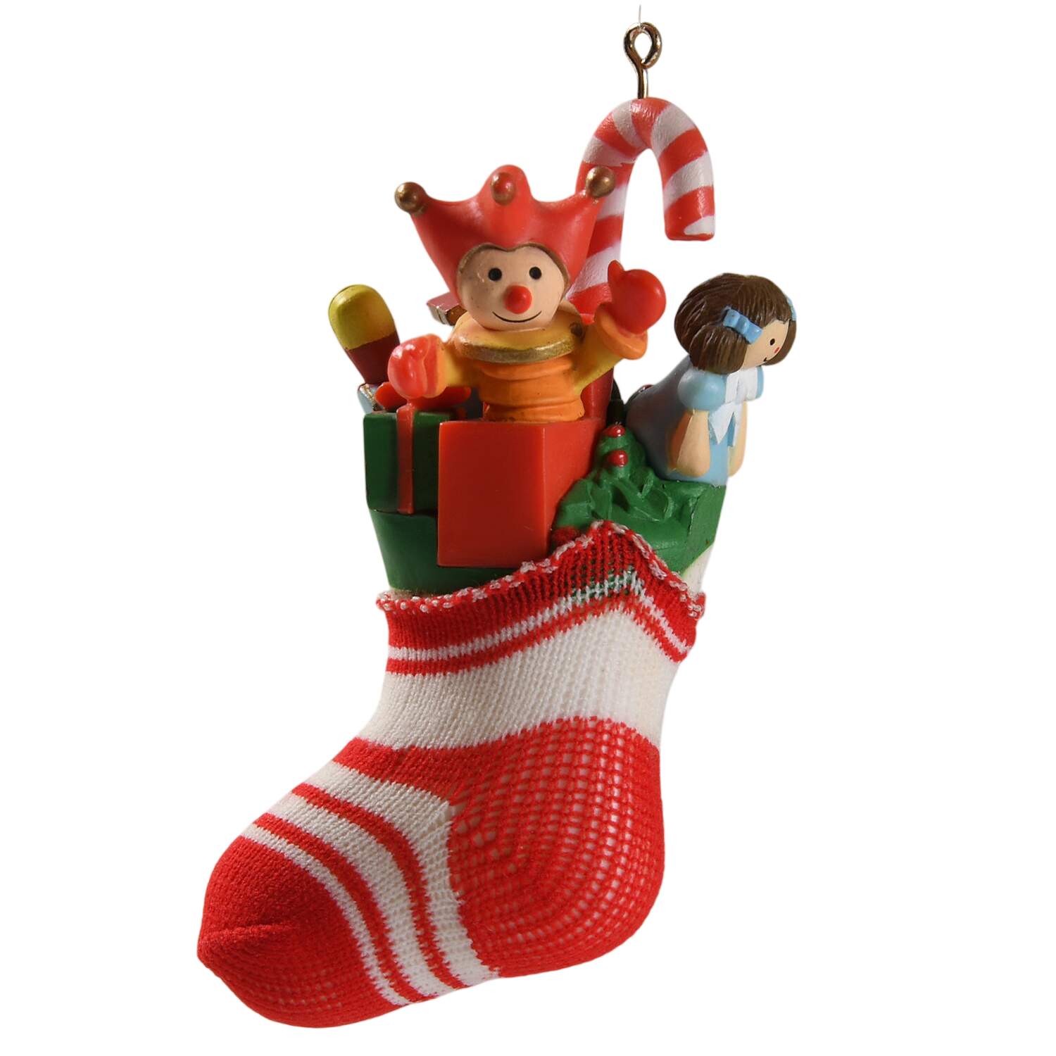 1981 Hallmark Christmas Ornaments A Well Stocked Stocking - No Box by Hallmark Gold Crown-1