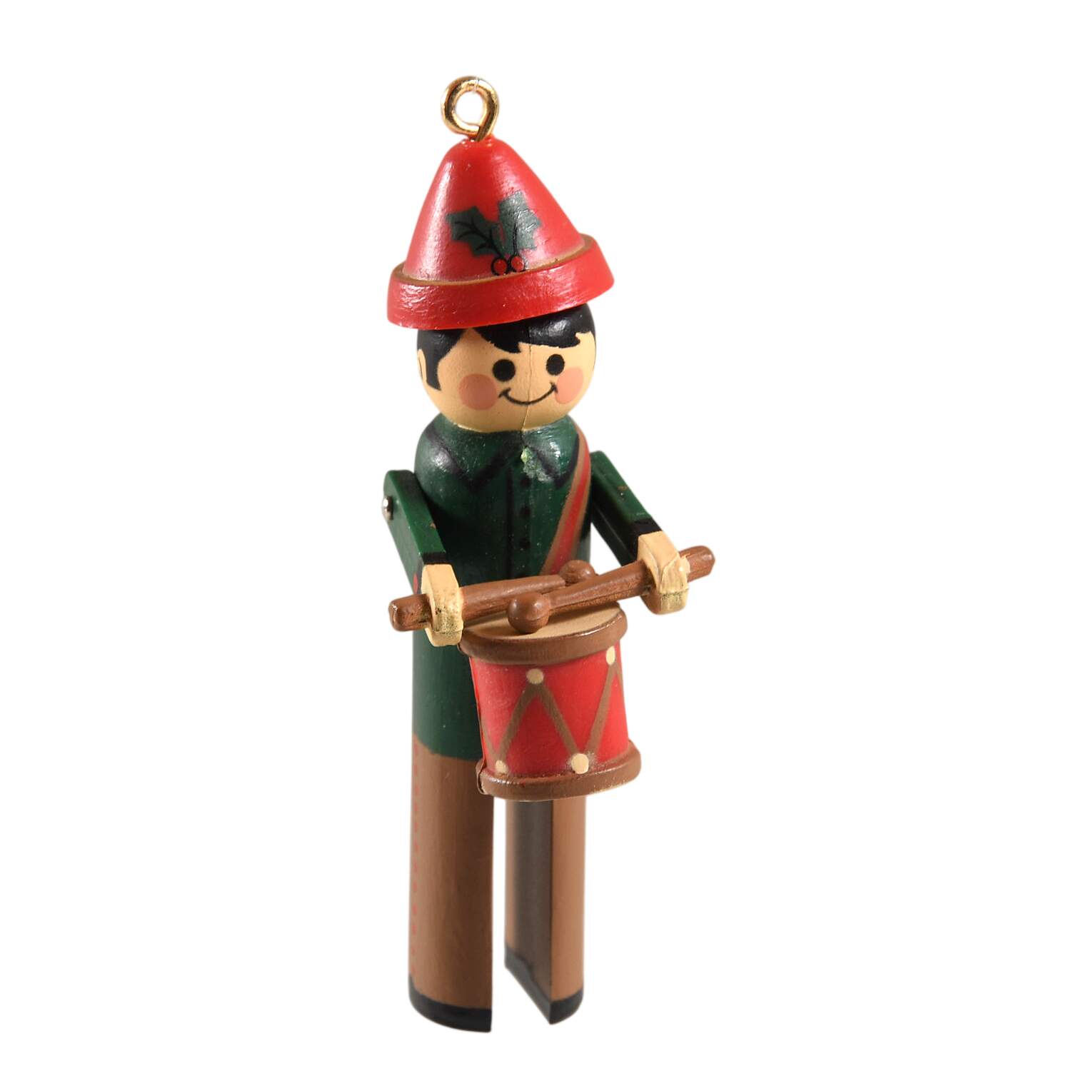 1981 Hallmark Christmas Ornaments Little Trimmer-Clothespin Drummer - No Box by Hallmark Gold Crown-1
