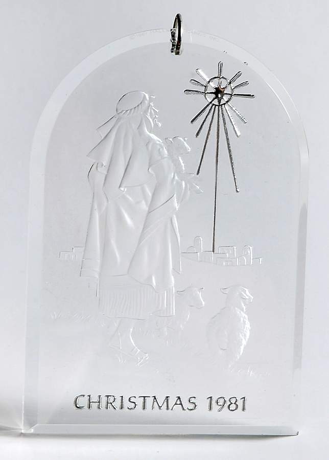 Holiday Highlights 1981-Shepherd Scene - No Box by Hallmark Gold Crown-1
