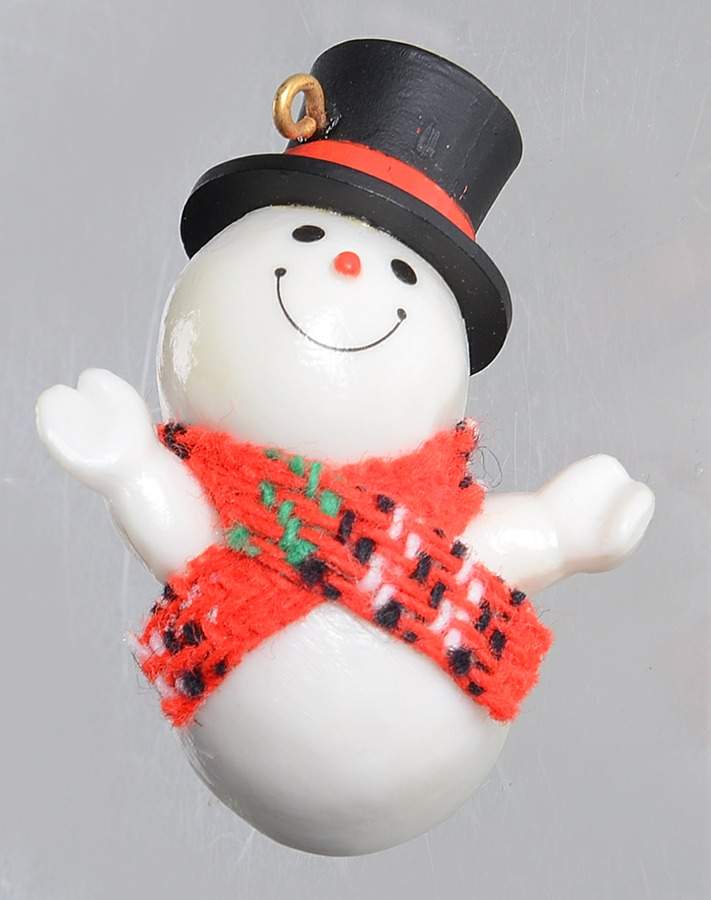 1981 Hallmark Christmas Ornaments Little Trimmer-Jolly Snowman - Boxed by Hallmark Gold Crown-1